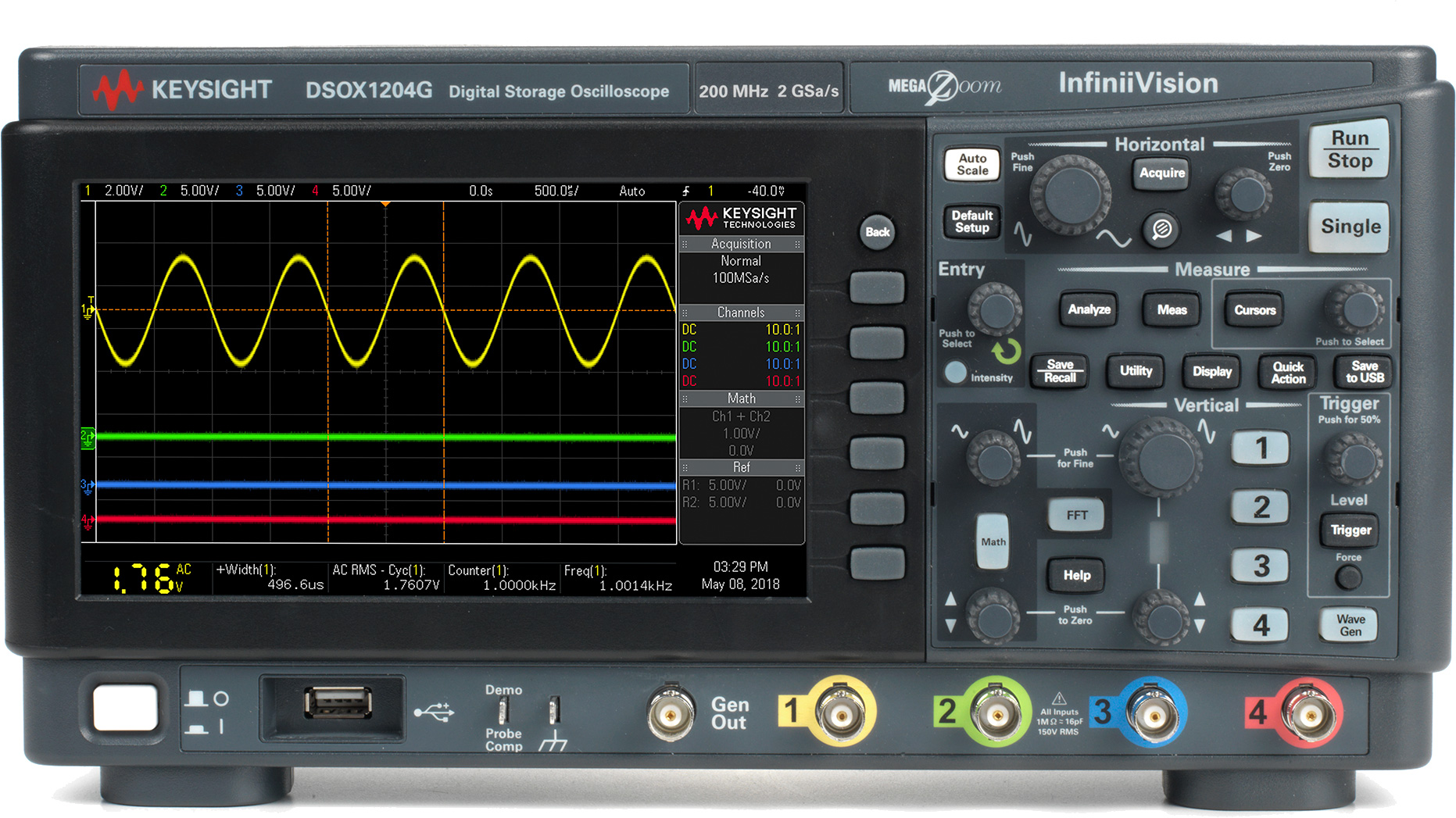 KEYSIGHT InfiniiVision 1000X系列 示波器