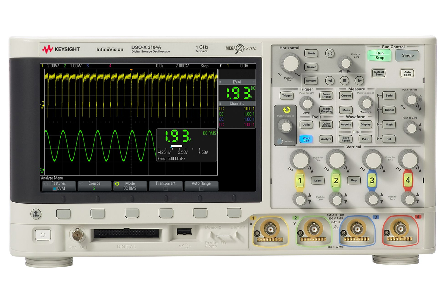 KEYSIGHT DSOX3104A 数字存储示波器