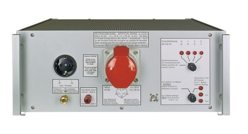 施瓦茨贝克 NSLK 8126 阻抗稳定网络