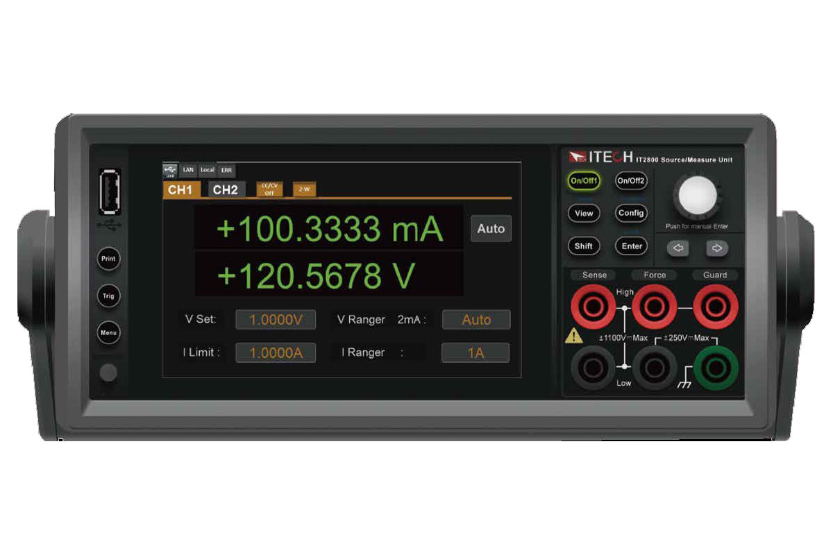 艾德克斯 IT2800系列 高精度源表(SMU)